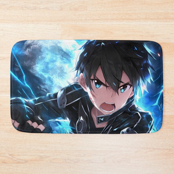 Item preview, Kirito Sword Art Online Fierce Anime Battle Moon Blue Power Strike designed and sold by bystudiolereve.