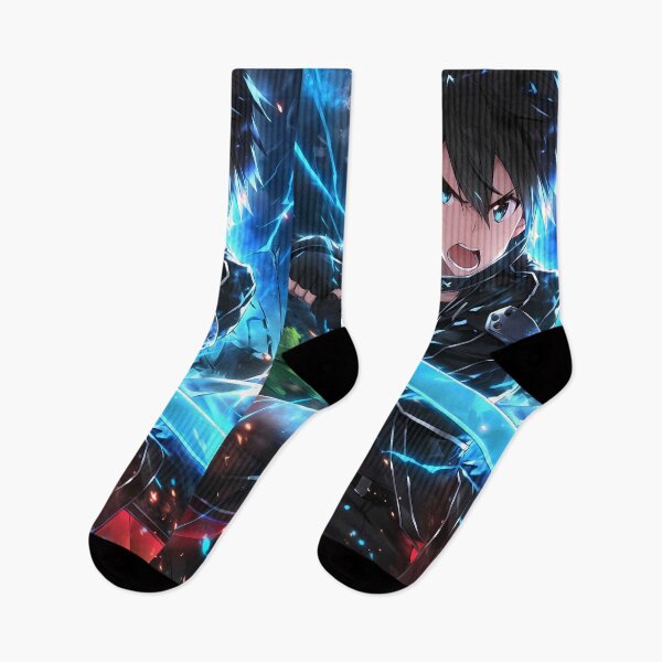 Item preview, Kirito Sword Art Online Fierce Anime Battle Moon Blue Power Strike designed and sold by bystudiolereve.