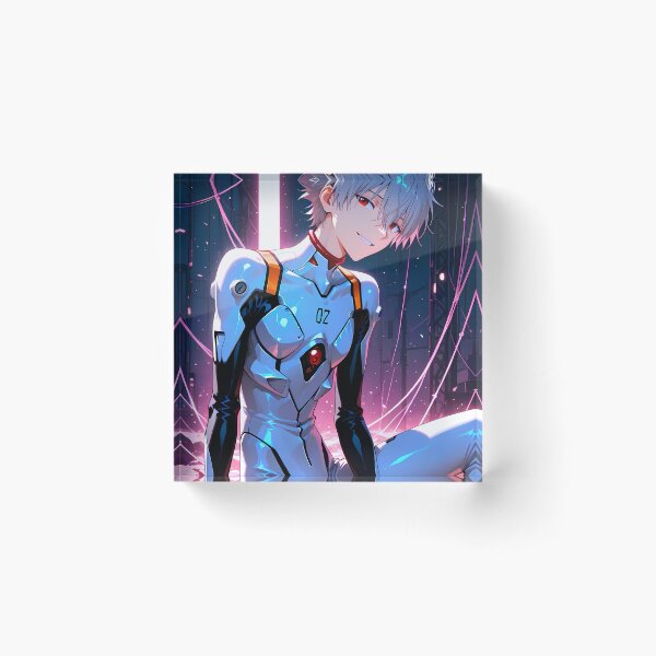 Item preview, Kaworu Nagisa Neon Genesis Evangelion Anime Pilot Plugsuit Sci Fi Neon designed and sold by CarlosBender.