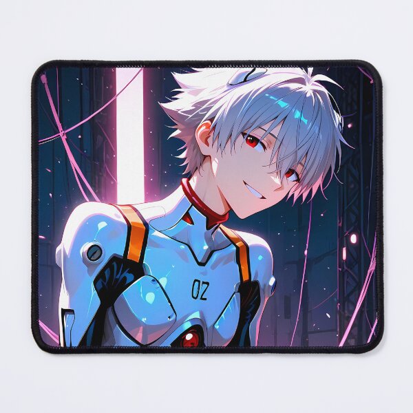 Item preview, Kaworu Nagisa Neon Genesis Evangelion Anime Pilot Plugsuit Sci Fi Neon designed and sold by CarlosBender.
