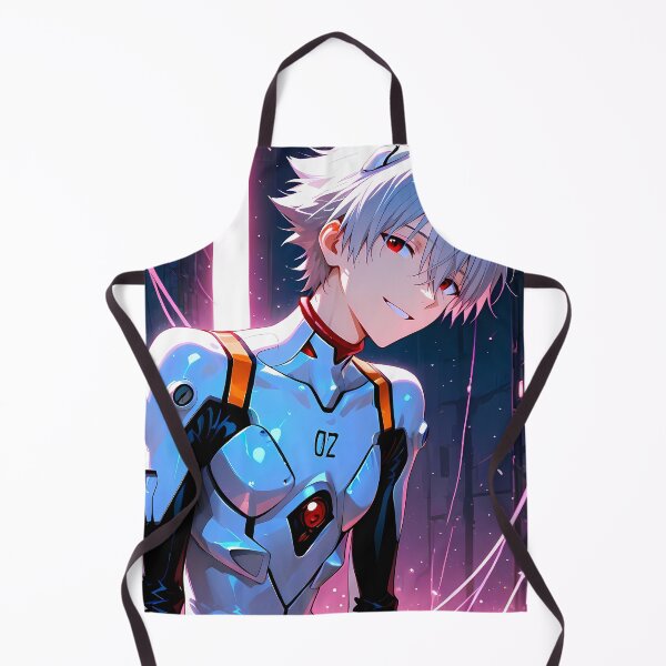 Item preview, Kaworu Nagisa Neon Genesis Evangelion Anime Pilot Plugsuit Sci Fi Neon designed and sold by CarlosBender.