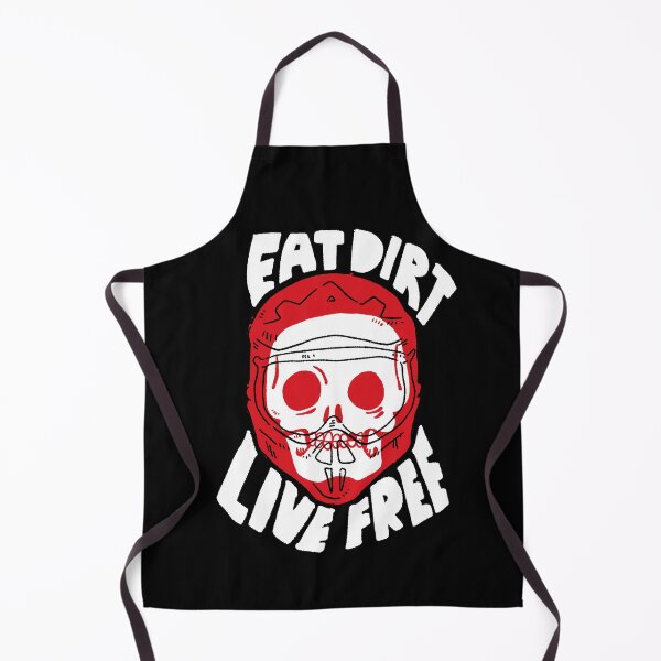 Item preview, Eat Dirt Live Free: Red Skull Motocross Mantra designed and sold by RNASstuff.
