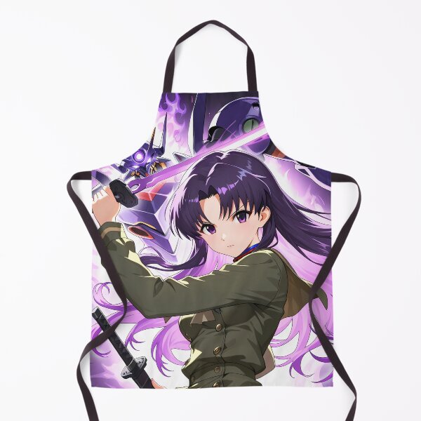 Item preview, Misato Katsuragi Neon Genesis Evangelion Anime Girl Waifu Battle Scene designed and sold by CarlosBender.