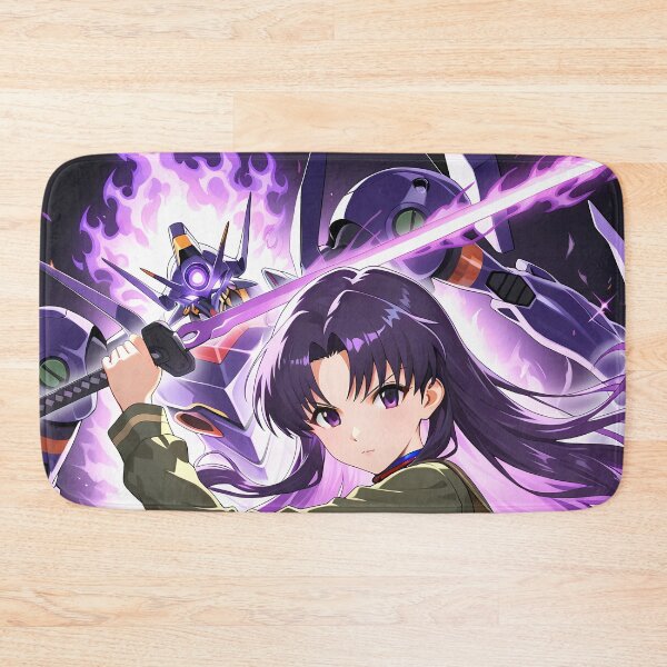 Item preview, Misato Katsuragi Neon Genesis Evangelion Anime Girl Waifu Battle Scene designed and sold by CarlosBender.