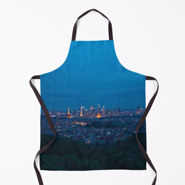 Item preview, Parisian Dreams Iconic Tower Skyline at Twilight designed and sold by Cozyartsss.