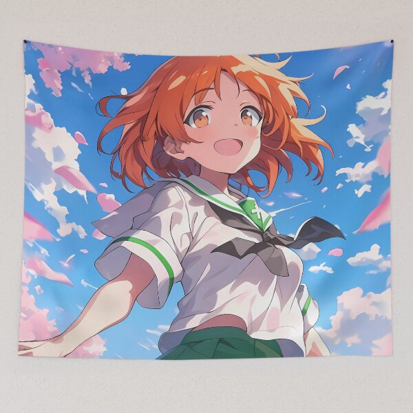 Item preview, Nishizumi Miho Girls und Panzer Anime Cherry Blossom Schoolgirl designed and sold by bystudiolereve.