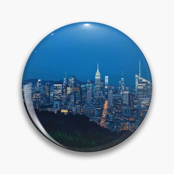 Item preview, Metropolitan Summit High-Altitude Night Skyline View designed and sold by Cozyartsss.