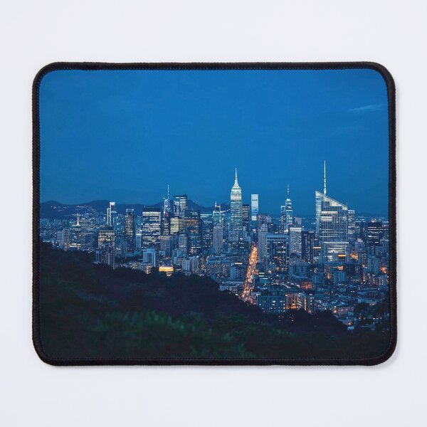 Item preview, Metropolitan Summit High-Altitude Night Skyline View designed and sold by Cozyartsss.