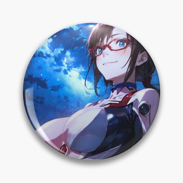 Item preview, Makinami Mari Illustrious Neon Genesis Evangelion Anime Girl Waifu Sci Fi designed and sold by CarlosBender.