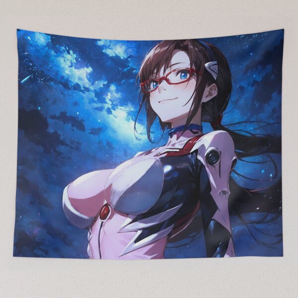 Item preview, Makinami Mari Illustrious Neon Genesis Evangelion Anime Girl Waifu Sci Fi designed and sold by CarlosBender.