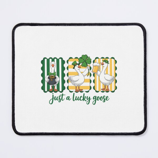 Item preview, Just A Lucky Goose St Patrick's Day Goose designed and sold by JonathalIngham.