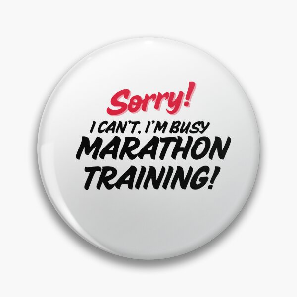 Item preview, Sorry! I'm Busy Marathon Training designed and sold by BrunkRuns.