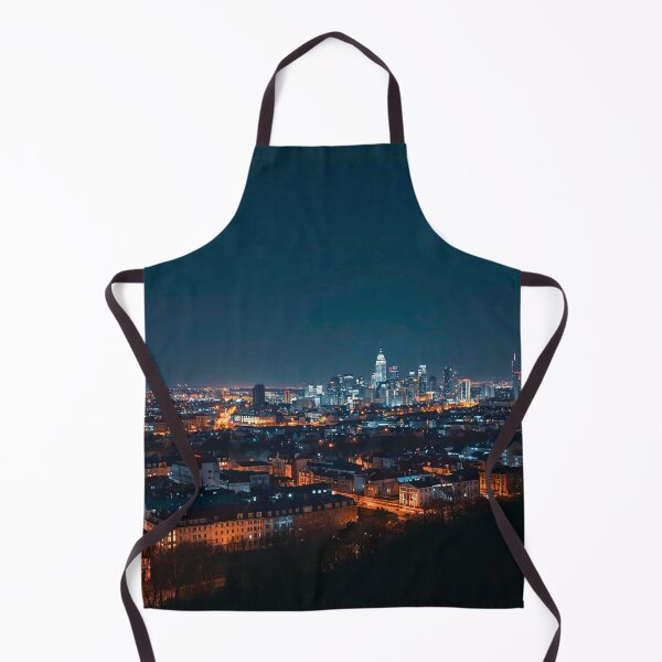Item preview, Distant Metropolitan Glow Wide-Angle Night Horizon designed and sold by Cozyartsss.