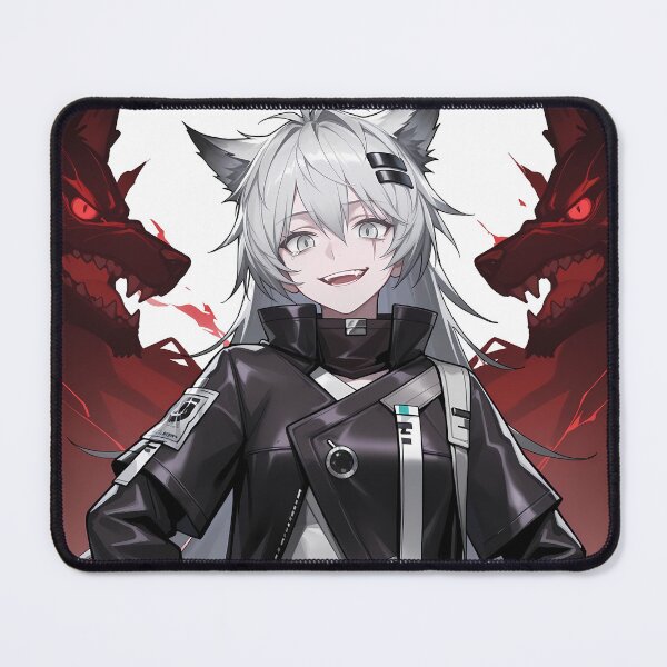 Item preview, Prelude Lappland Arknights Dark Power Anime Wolf Aura Strength designed and sold by CarlosBender.