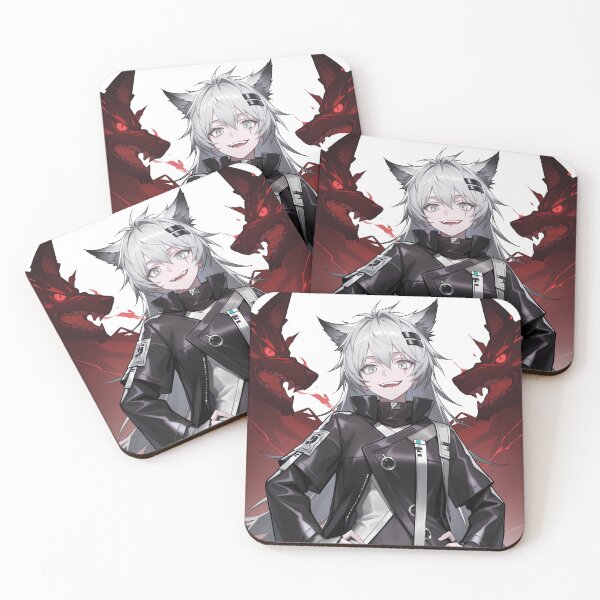 Item preview, Prelude Lappland Arknights Dark Power Anime Wolf Aura Strength designed and sold by CarlosBender.