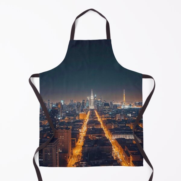 Item preview, Global Capital Axis Iconic World Skyline at Night designed and sold by Cozyartsss.