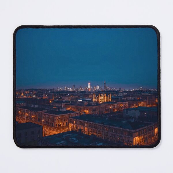 Item preview, Old World Meets New Classic Cityscape and Modern Horizon designed and sold by Cozyartsss.
