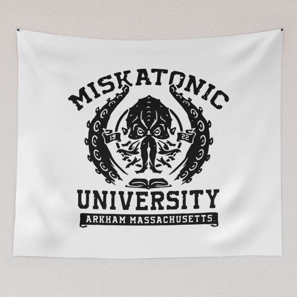 Item preview, Miskatonic University Crest designed and sold by ALWAYSTROPICS.