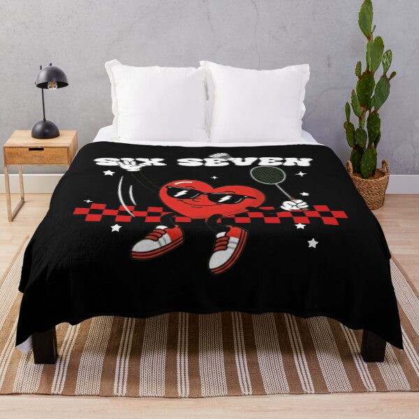 Item preview, Cool Six Seven 67 Heart Playing Badminton designed and sold by LashondaGreen89.