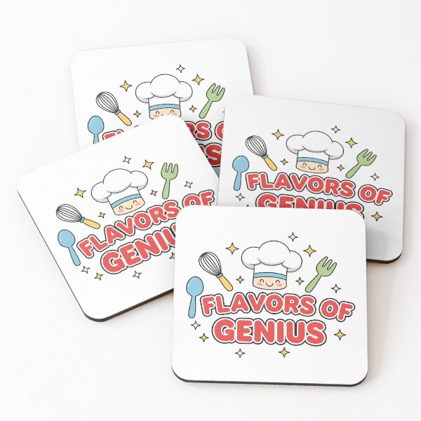 Item preview, Flavors of Genius – Cute Chef Creativity T-Shirt designed and sold by Muzgle.