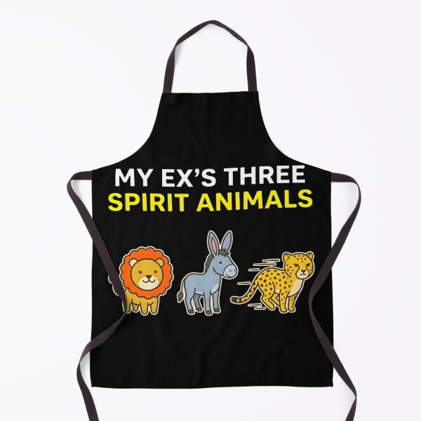 Item preview, My Ex's 3 Spirit Animals designed and sold by Charisma Enigma.