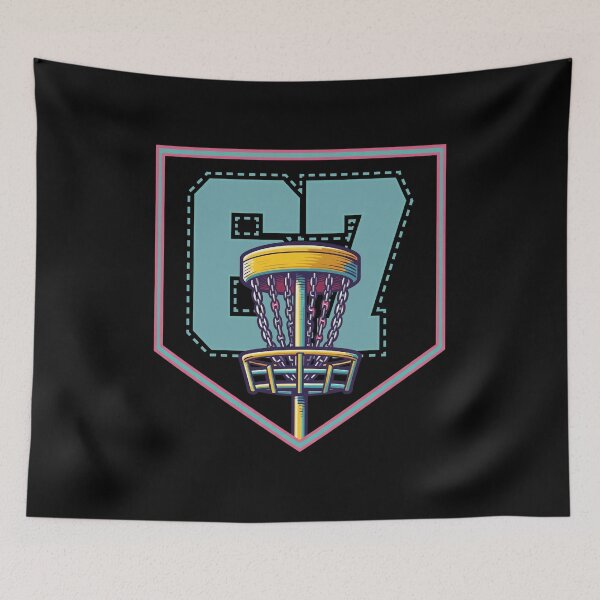 Item preview, Retro Disc Golf Basket 67 Six Seven Tee designed and sold by LashondaGreen89.