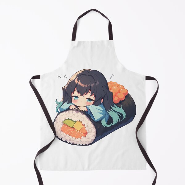 Item preview, Muichiro Tokito Demon Slayer Chibi Sushi Sleepy Kawaii Mood designed and sold by CarlosBender.