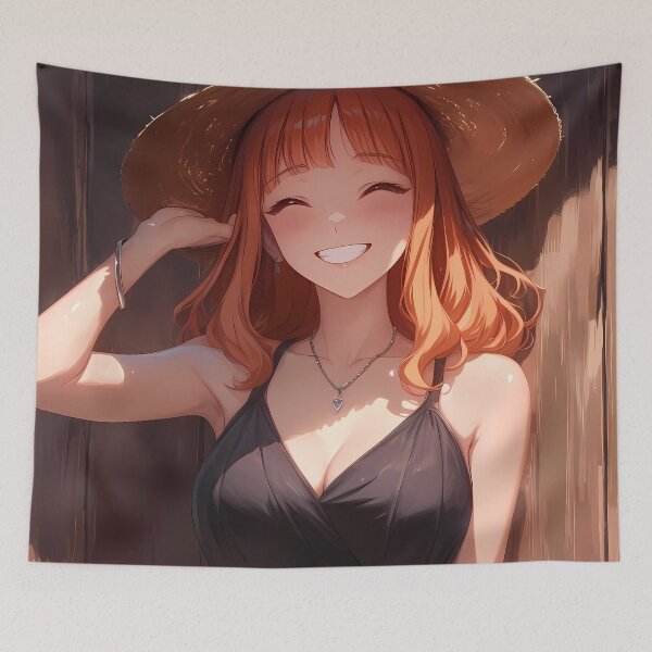 Item preview, Saori Takebe Girls und Panzer Anime Summer Hat Smile designed and sold by bystudiolereve.
