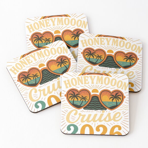 Item preview, honeymoon cruise 2026 for matching couple designed and sold by StickerFusion.