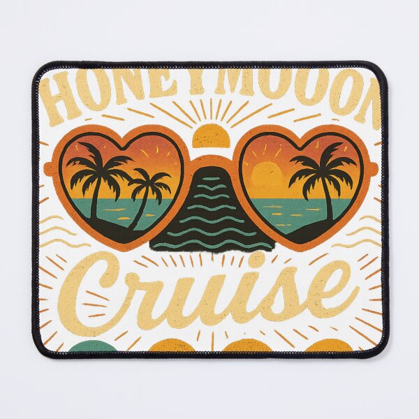 Item preview, honeymoon cruise 2026 for matching couple designed and sold by StickerFusion.