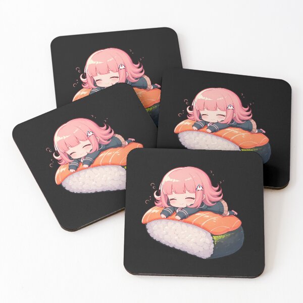 Item preview, Chiaki Nanami Danganronpa Chibi Kawaii Sushi Anime Girl designed and sold by CarlosBender.