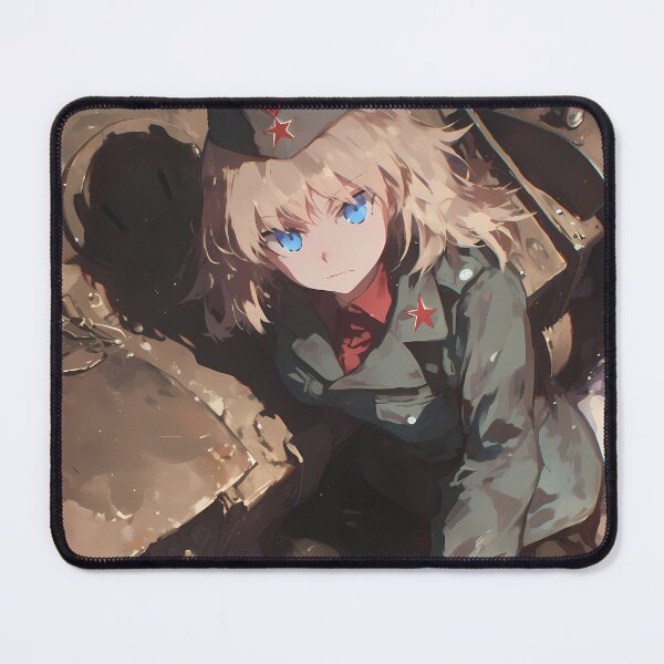Item preview, Katyusha Girls und Panzer Anime School Court Hand Gesture designed and sold by bystudiolereve.