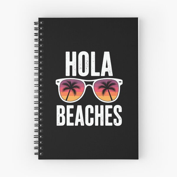 Item preview, Hola Beaches Tank Top Beach Vacation Summer designed and sold by EllenJast.