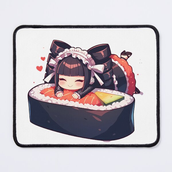 Item preview, Celestia Ludenberg Danganronpa Chibi Kawaii Sushi Anime Girl designed and sold by CarlosBender.