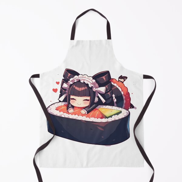 Item preview, Celestia Ludenberg Danganronpa Chibi Kawaii Sushi Anime Girl designed and sold by CarlosBender.