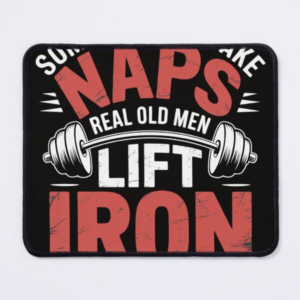 Item preview, Old Men Gag Workout Gym Fitness Exercise Weightlifting Dad designed and sold by PattonJillian.