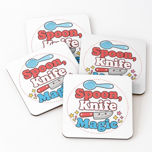 Item preview, Spoon, Knife, Magic – Cute Chef Life Design designed and sold by Muzgle.