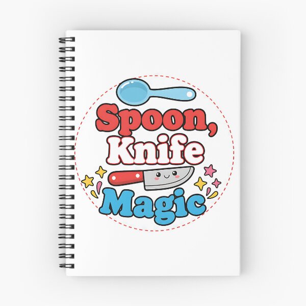 Item preview, Spoon, Knife, Magic – Cute Chef Life Design designed and sold by Muzgle.