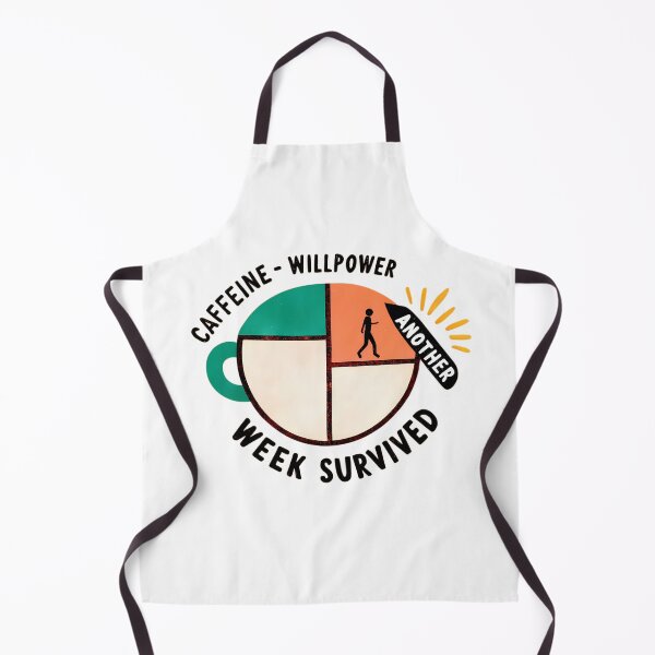 Item preview, Retro Caffeine & Willpower Coffee Cup Badge designed and sold by ART ATTACK ZONE.