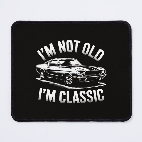 Item preview, Old Man Guy Humor Saying Classic Car designed and sold by HesterFoley.