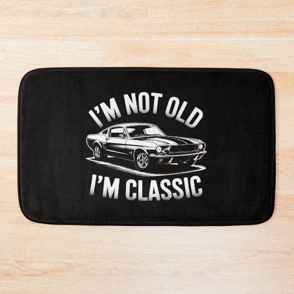 Item preview, Old Man Guy Humor Saying Classic Car designed and sold by HesterFoley.