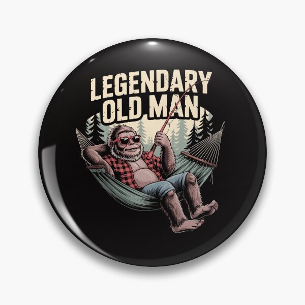 Item preview, Old Man Guy Legendary Saying designed and sold by HesterFoley.
