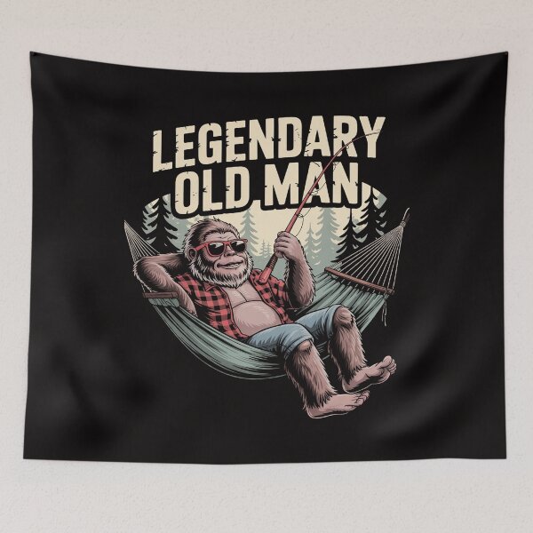 Item preview, Old Man Guy Legendary Saying designed and sold by HesterFoley.