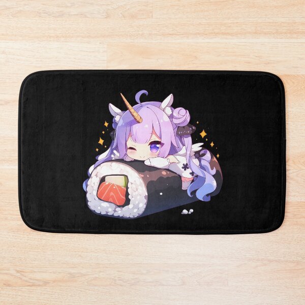 Item preview, Unicorn Azur Lane Chibi Sushi Kawaii Anime Girl Cute Magical Roll designed and sold by CarlosBender.