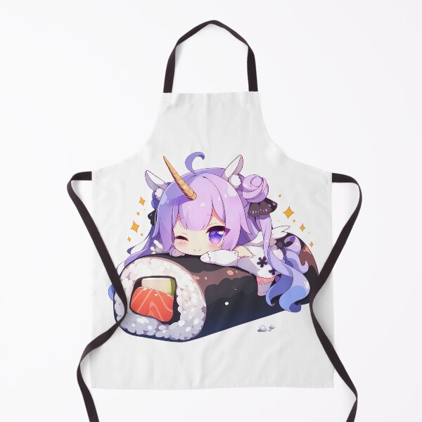 Item preview, Unicorn Azur Lane Chibi Sushi Kawaii Anime Girl Cute Magical Roll designed and sold by CarlosBender.