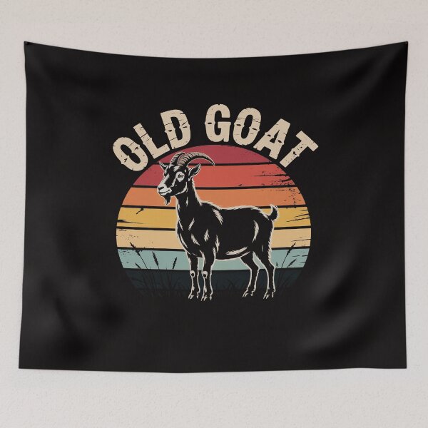 Item preview, Old Goat I like Goats Goat Lover Theme designed and sold by HesterFoley.