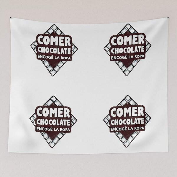 Item preview, Funny Spanish Chocolate Lover Badge designed and sold by ART ATTACK ZONE.