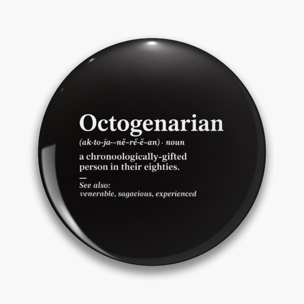 Artikelvorschau, Definition eines Achtzigjährigen (80 Jahre alt) Geschenk zum 80. Geburtstag entworfen und verkauft von PattonJillian.