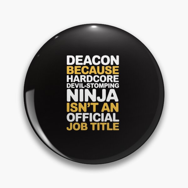 Item preview, Ninja - Christian Church Deacon designed and sold by HesterFoley.