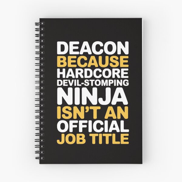 Item preview, Ninja - Christian Church Deacon designed and sold by HesterFoley.